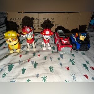 Misc Paw Patrol Characters x5